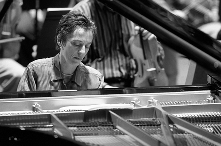 Maria Joao Pires in 1991 (b/w photo)