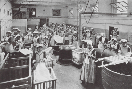 Convent and Homes of the Good Shepherd, East Finchley: Wash House (b/w photo)