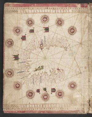 Portolan atlas, c.1571 (drawing)