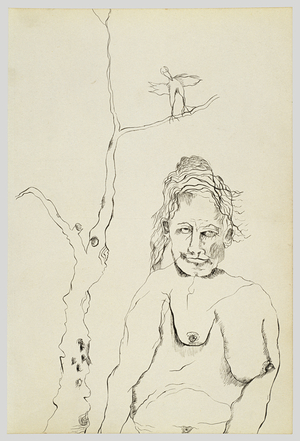 Metamorphosis (part 1), 1940 (ink on paper)