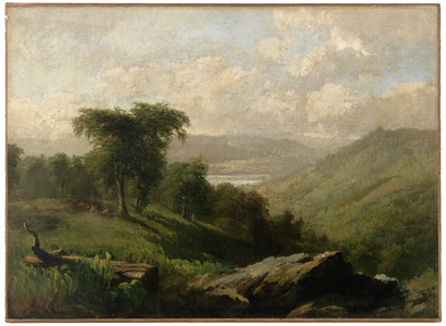 Near North Creek (oil on canvas)