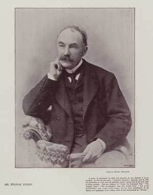 Mr Thomas Hardy (b/w photo)
