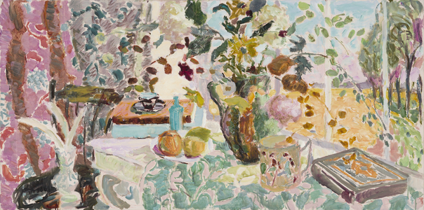 View from the Studio, Late Summer, 2013 (oil on canvas)