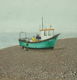Bouillabaisse - Fish Stew, 2018 (oil on panel)