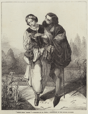 Scene from Faust (engraving)
