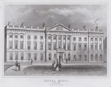 Royal Mint, Tower Hill, London (engraving)