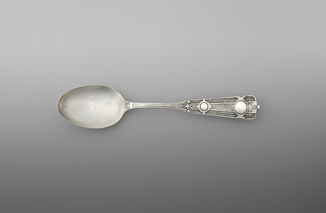 Teaspoon (one of a pair), c.1860-90 (silver)