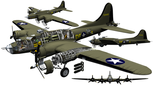 B-17 Flying Fortress (illustration)