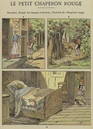 Le Petit Chaperon Rouge (colour litho)