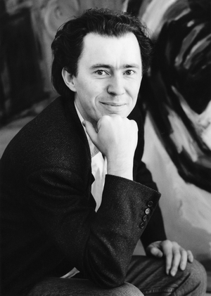 Helmut Middendorf, Dusseldorf, Germany, 1989 (b/w photo)