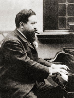Isaac  ALBENIZ playing
