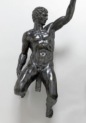 Nude bacchants riding panthers, c.1506-08 (bronze)