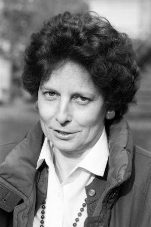 Freya Barschel (widow of Uwe Barschel) in Mölln, optimistic..., 1993 (photo)