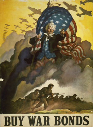 Buy war bonds, 1942 (lithograph)