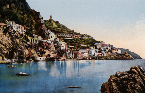 Amalfi, Panorama (colour photo)