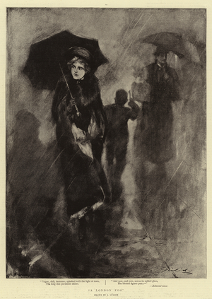 A London Fog (litho)