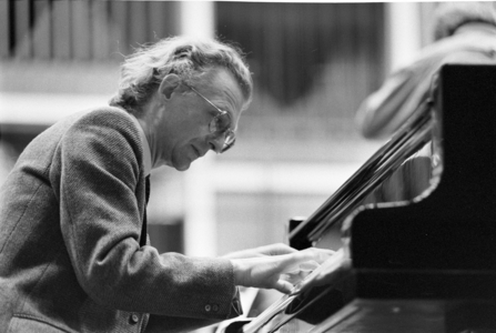 Pianist Peter Lang 03 12 1991, Stadthalle, Art, Culture, Music, The …, 1991 (photo)