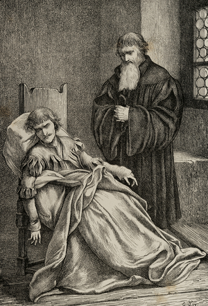 Ulrich von Hutten (1488-1523). Engraving.