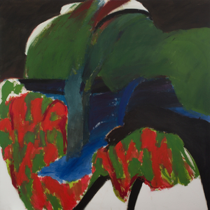 Black Lake, 1969 (oil on canvas)