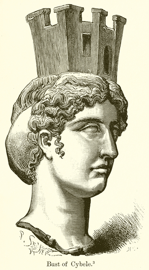 Bust of Cybele (engraving)