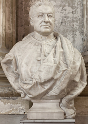 Bust of Alfred Williez (marble)