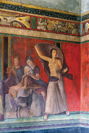 Pompeii Archaeological Site, Campania, Italy (fresco)