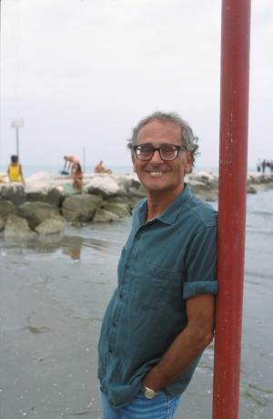 Venice, 58. International Film Festival, 'Luna Rossa', the Director Antonio Capuano, 2001 (photo)
