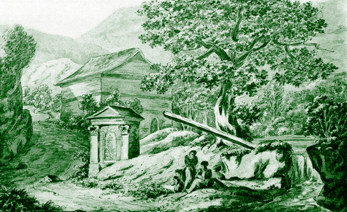 Johann Wolfgang von Goethe 's sketch
