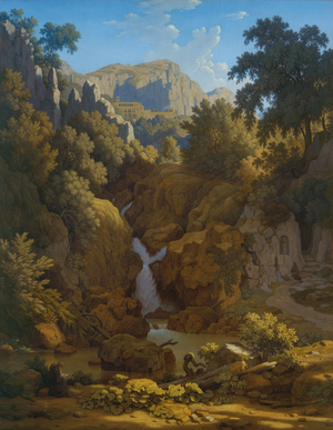 At Subiaco, 1844 (oil on canvas)