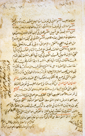 The beginning of the book Ḥaqāʾiq asrār al-ṭibb