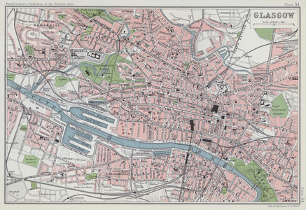 Glasgow (colour litho)