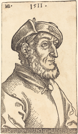 Christopher, Margrave of Baden, 1511 (woodcut)