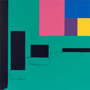 Untitled no.109, 1969 (acrylic (Liquitex) on cotton duck)