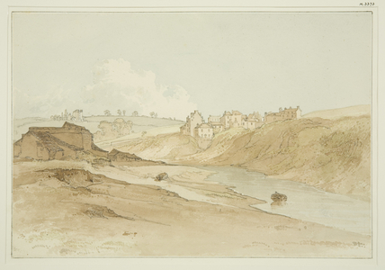 Totterdown, looking towards Knowle, 1821 (pencil & watercolour on paper)