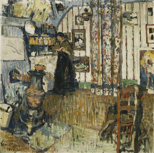 The Small Workshop; Le Petit Atelier - Het Kleine Atelier, 1914 (oil on canvas)