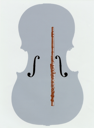 Flute on Cello