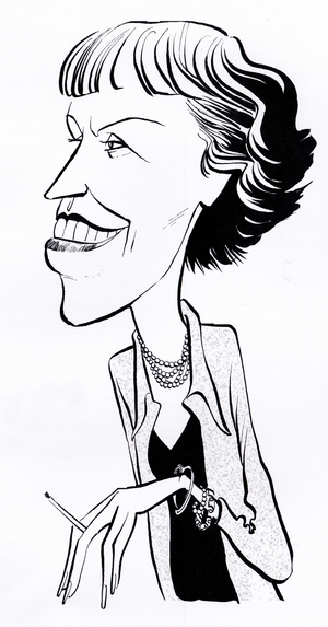 Lotte Lenya, caricature