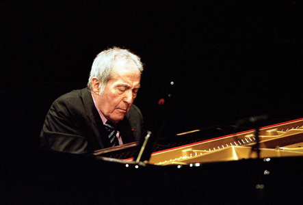 Aldo Ciccolini - Franacais pianist of Italian origin (15 08 1925 - 1 02 2015), photograph at the Theatre des Champs Elysees in 2006 -