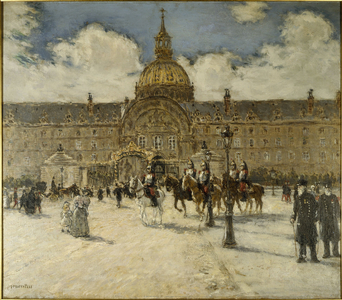Les Invalides, ca. 1896 (oil on canvas)