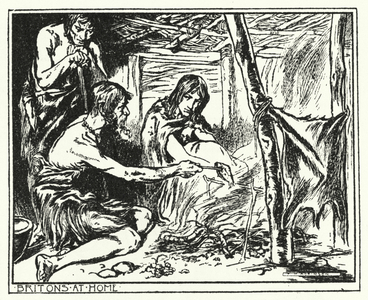 Britons at home (litho)