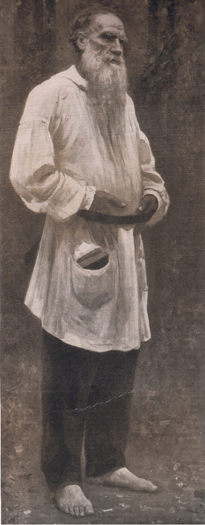Count Leo Tolstoy, Bibbys Annual, 1916-17 (litho)
