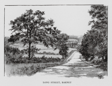 Long Street, Barnet (litho)