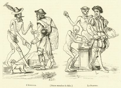Danse macabre de Bale (engraving)