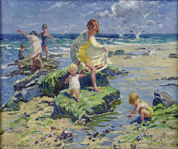 Water Babies (oil on canvas)