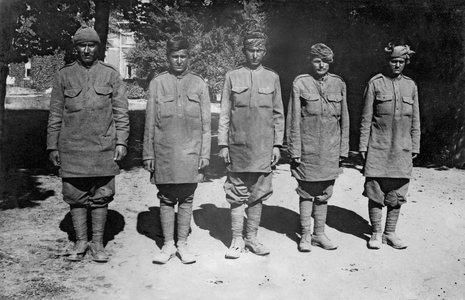 Hindus mad eprisoners by Germans during ww1