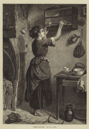 Feeding the Pets (engraving)