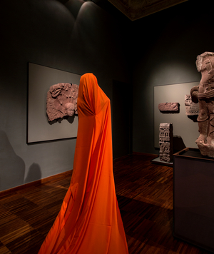 Woman in Orange II, 2019 (photo)