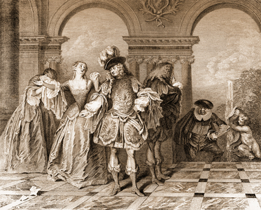 'Les Comédiens français' -