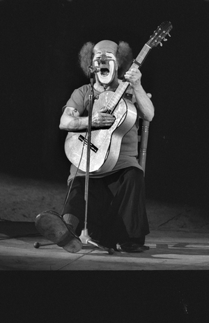 Charlie Rivel 1896 1983 Spanish clown Farewell performance in Munich at …, 1981 (photo)