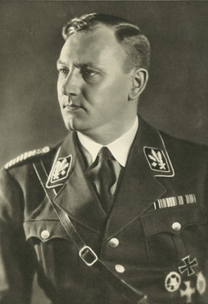 Victor Lutze, commander of the Sturmabteilung (SA) (b/w photo)